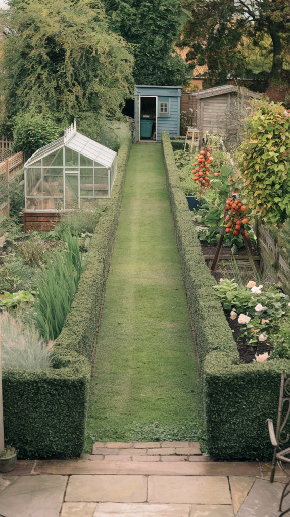 Greenhouse and shed combination