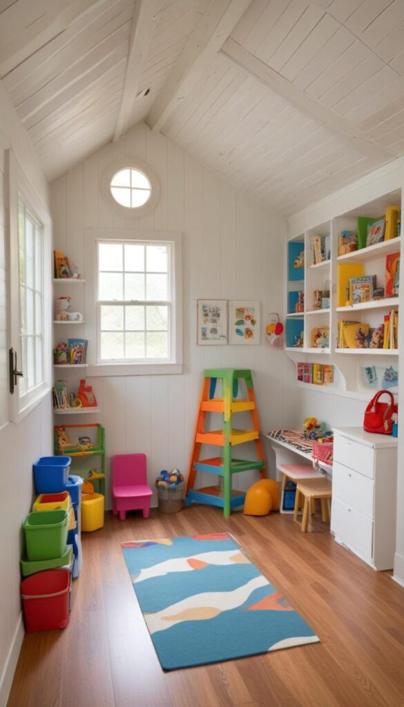Kids clubhouse shed