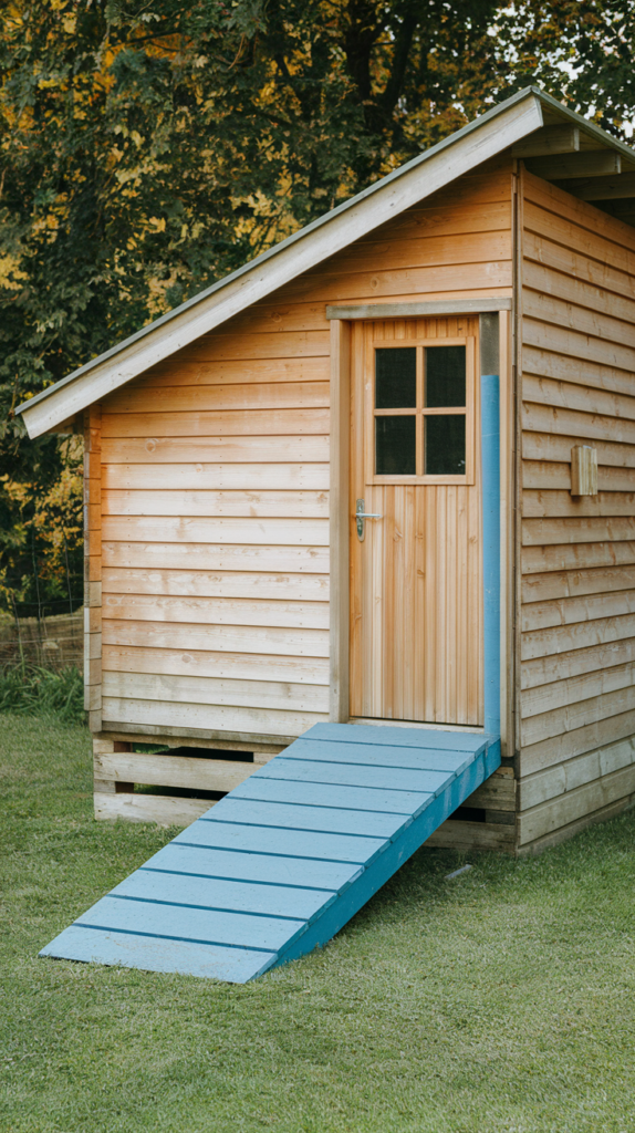 Minimalist rustic shed