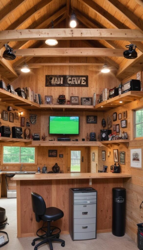 Man Cave Shed