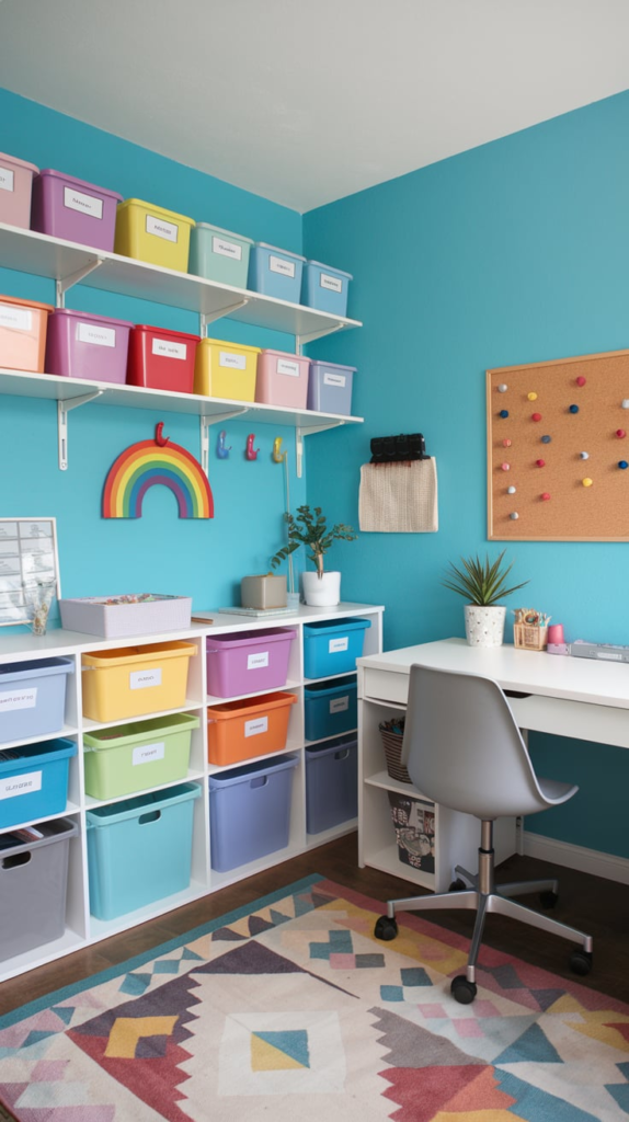 Organized Storage Shed