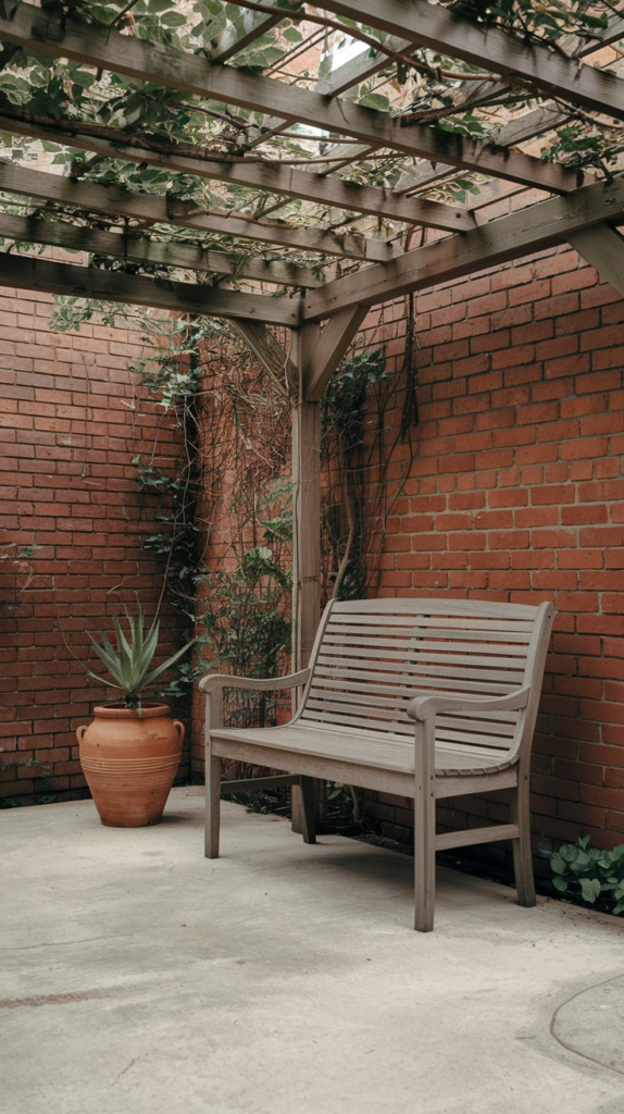 Painted Concrete Patio