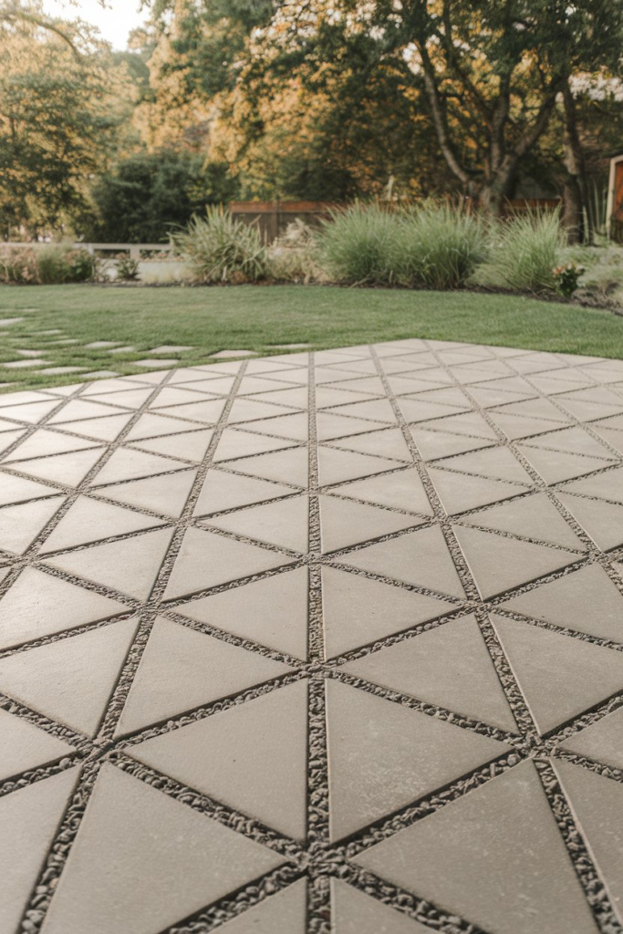 Mulch Patio Floor