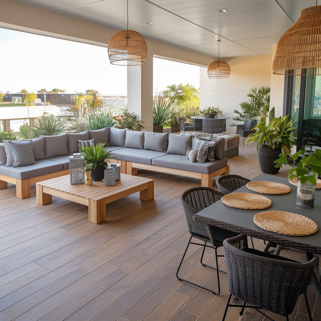 Natural Clay Brick Patio