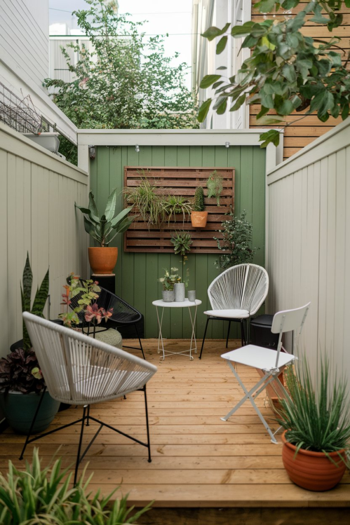 Cozy backyard nook