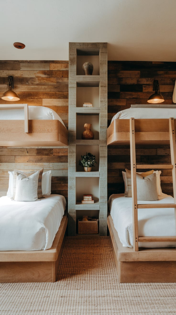 Scandinavian style bunk beds