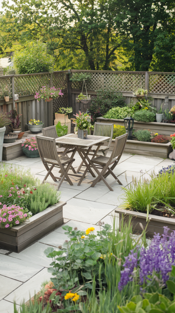 Vertical garden on pallet