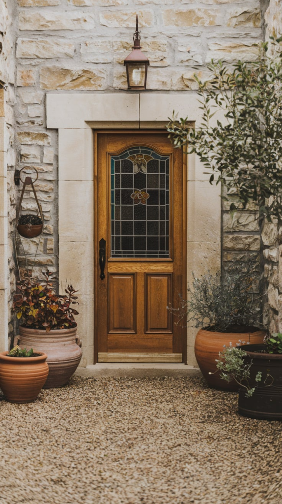 Symmetrical entryway design