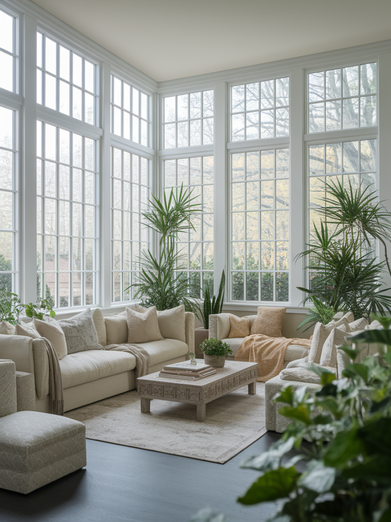 Daybed in Sunroom