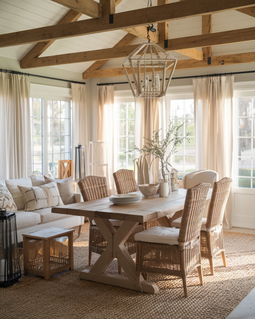 Personalized sunroom dining
