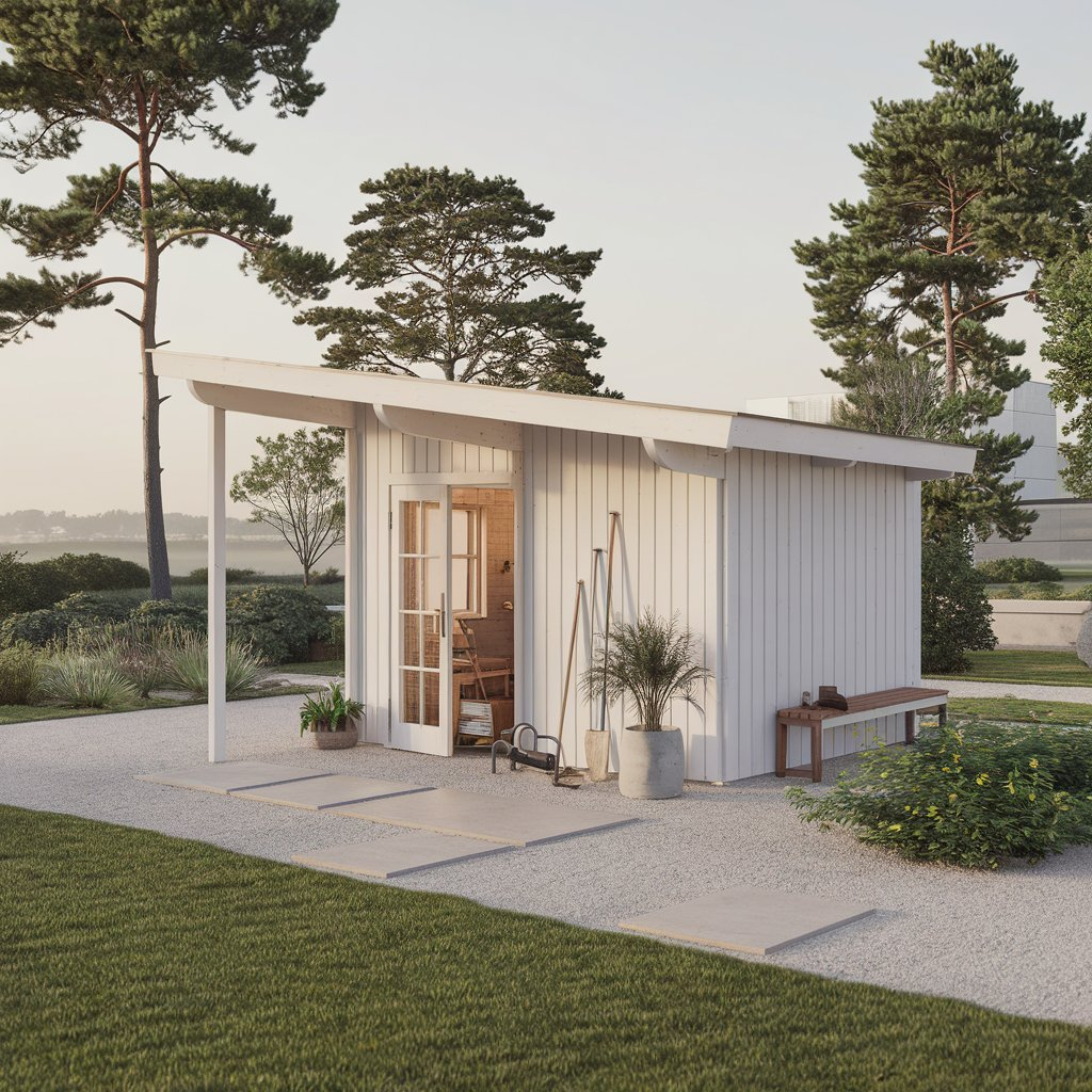 Shed with Living Roof