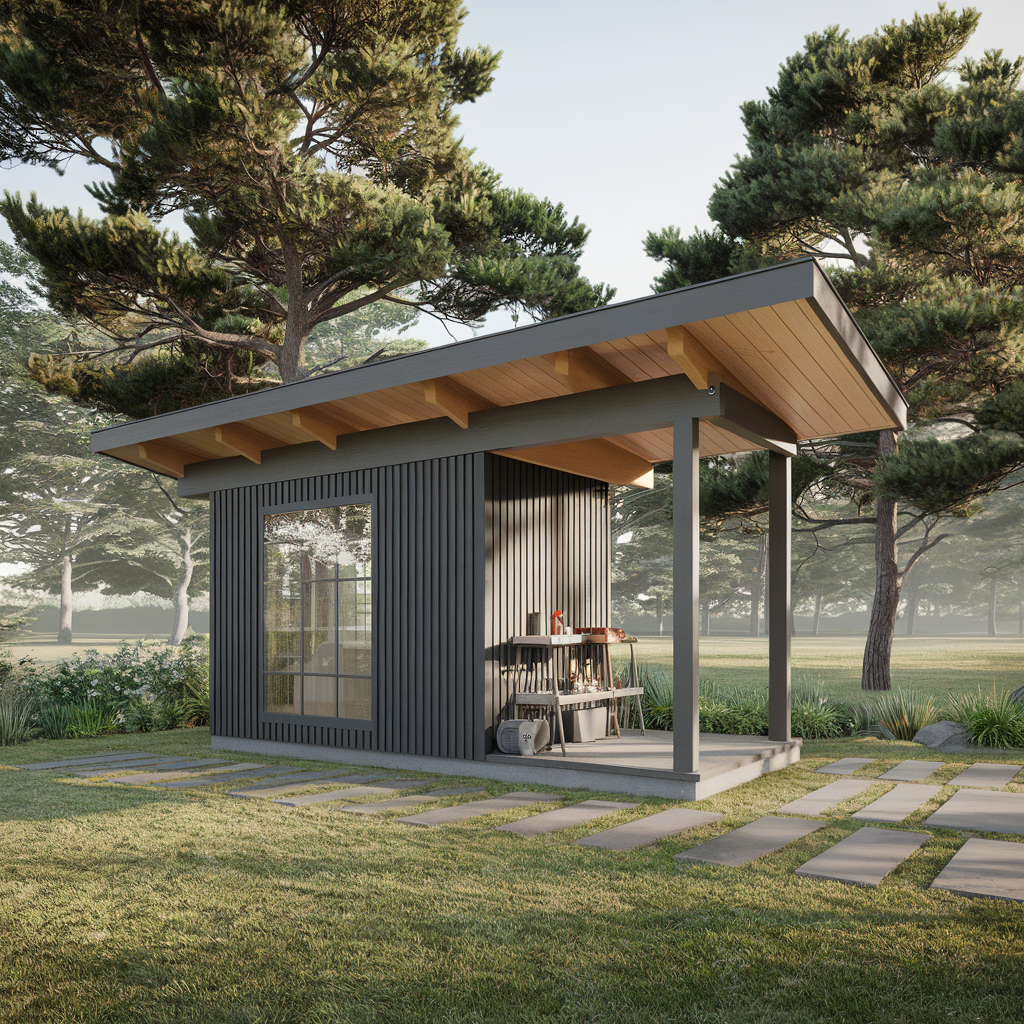 Pergola Style Shed