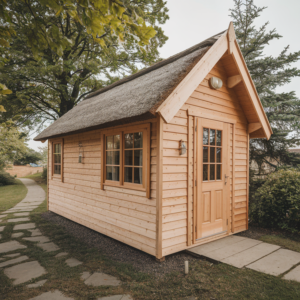 Shed with Skylights