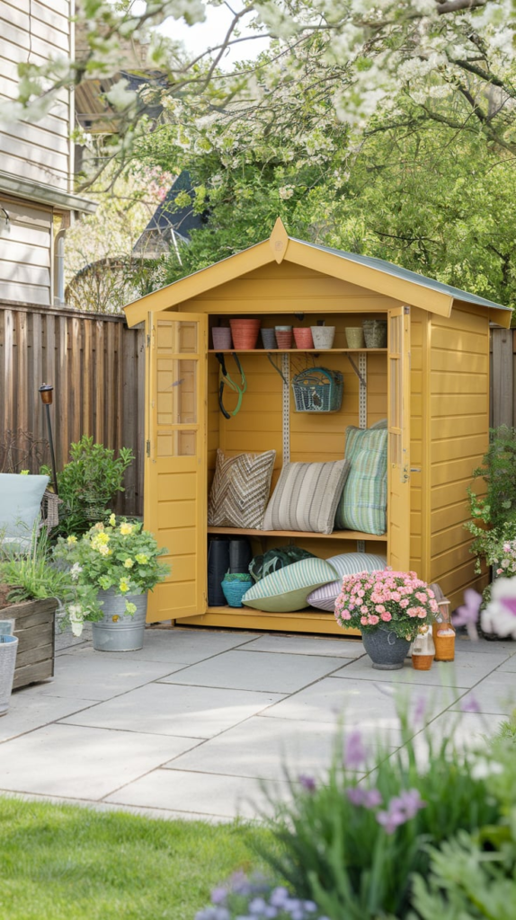Floating shelves for small essentials