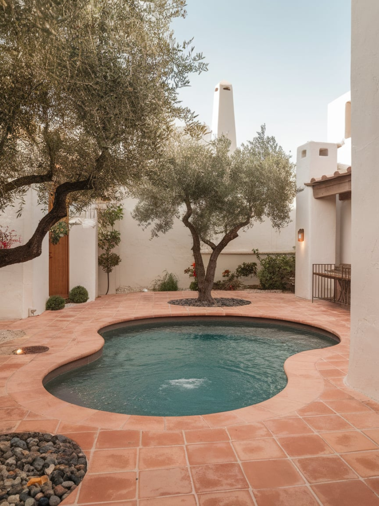 Solar heated stock tank pool