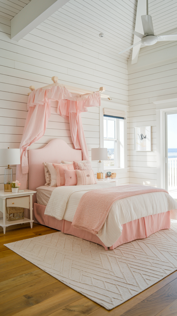 Nautical decor in beach house