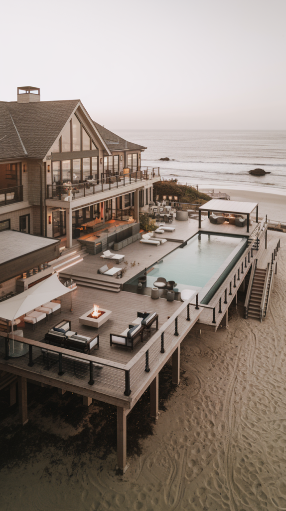 Hammock in beach house