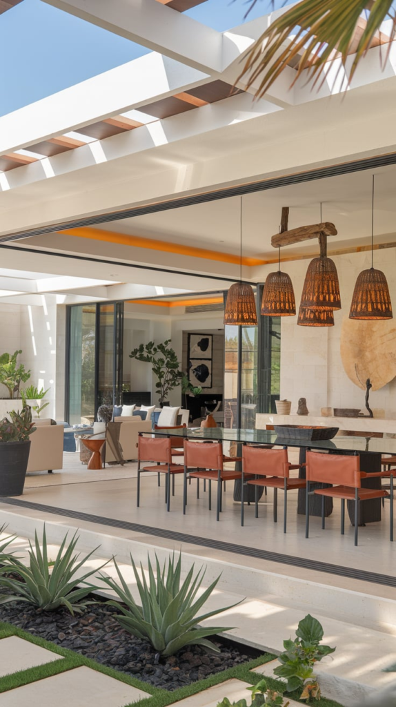 Hanging Outdoor Dining Table