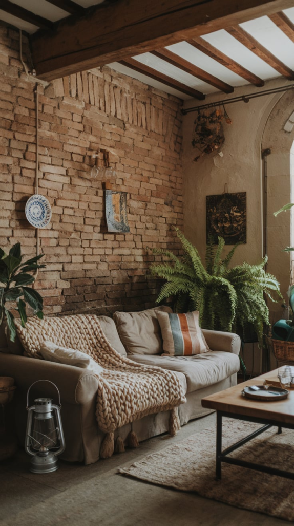 Crafting corner in a she shed