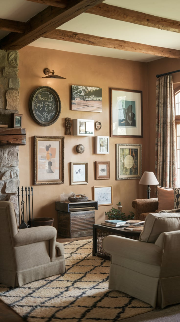 Memory lane themed she shed