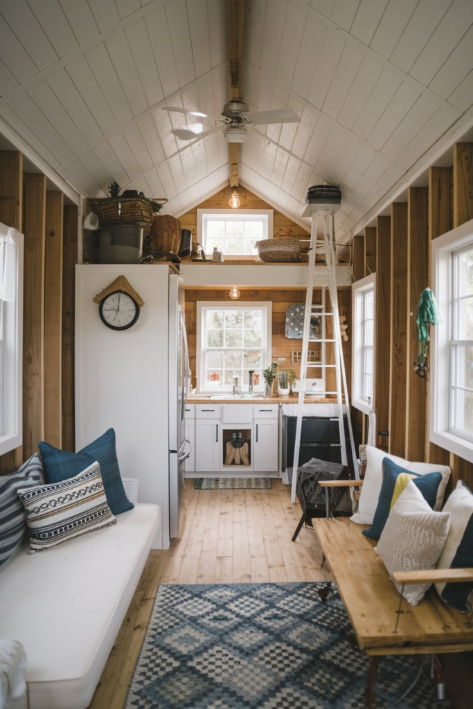 Tiny house porch