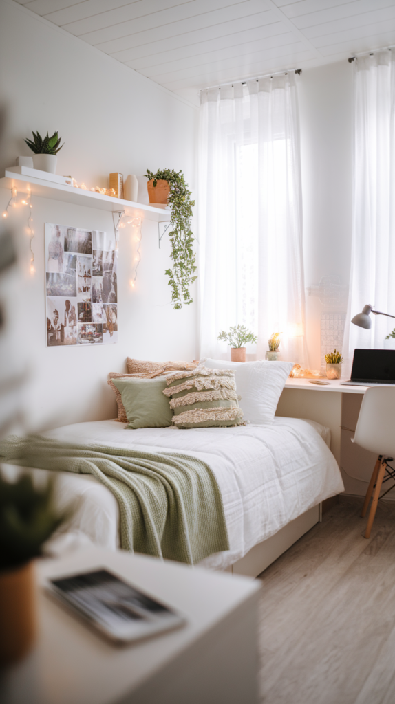 Minimalist desk setup