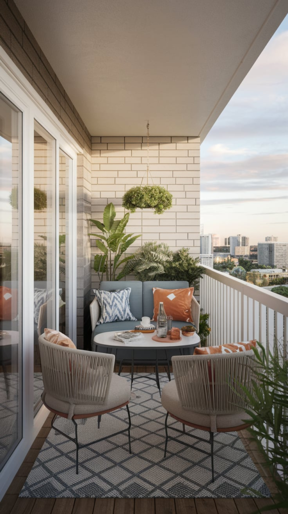 Compact lounge chairs