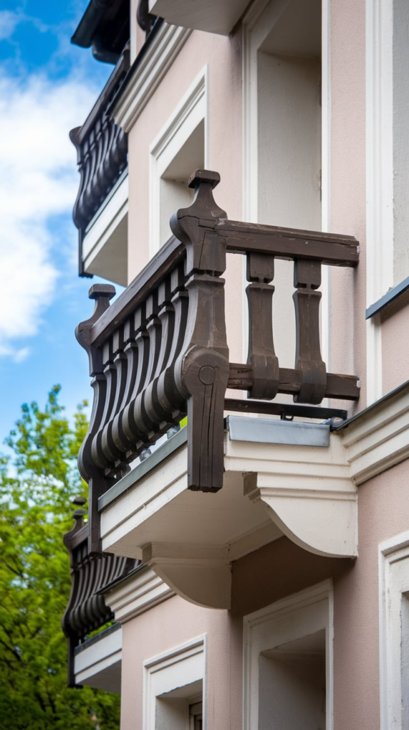 Wrought Iron Balcony Railings
