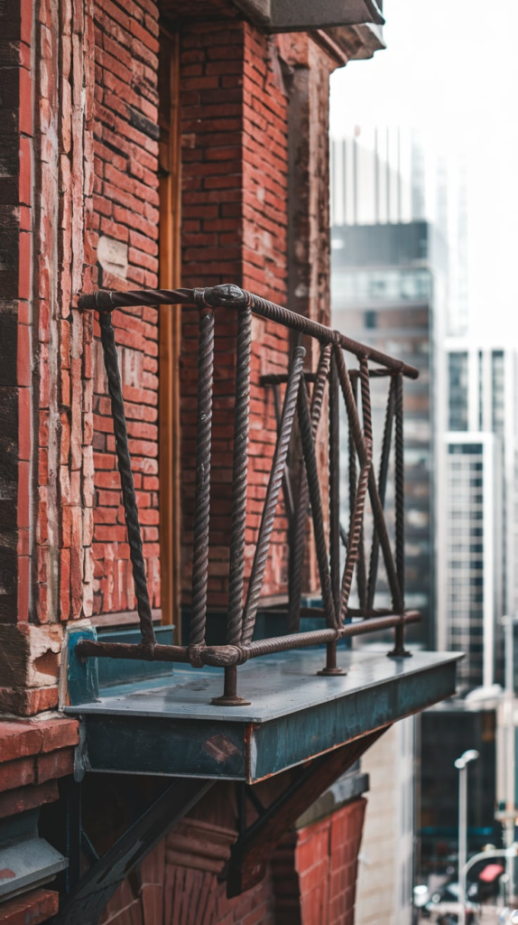 Recycled Material Balcony Railings