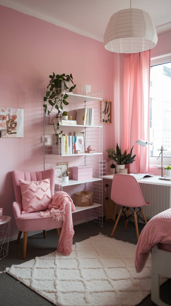 Aesthetic desk setup