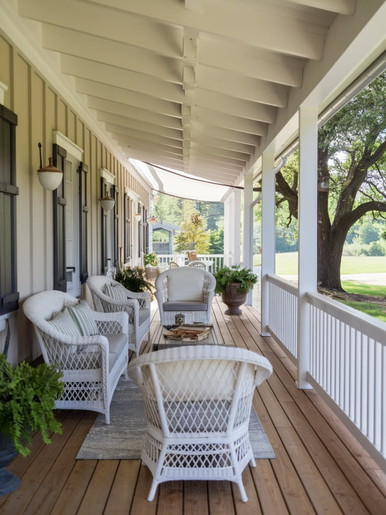Reclaimed Wood Porch Elements