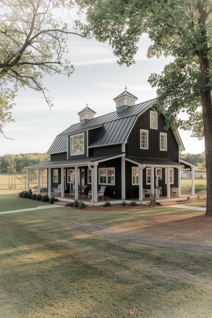 Cozy Farmhouse Front Porch