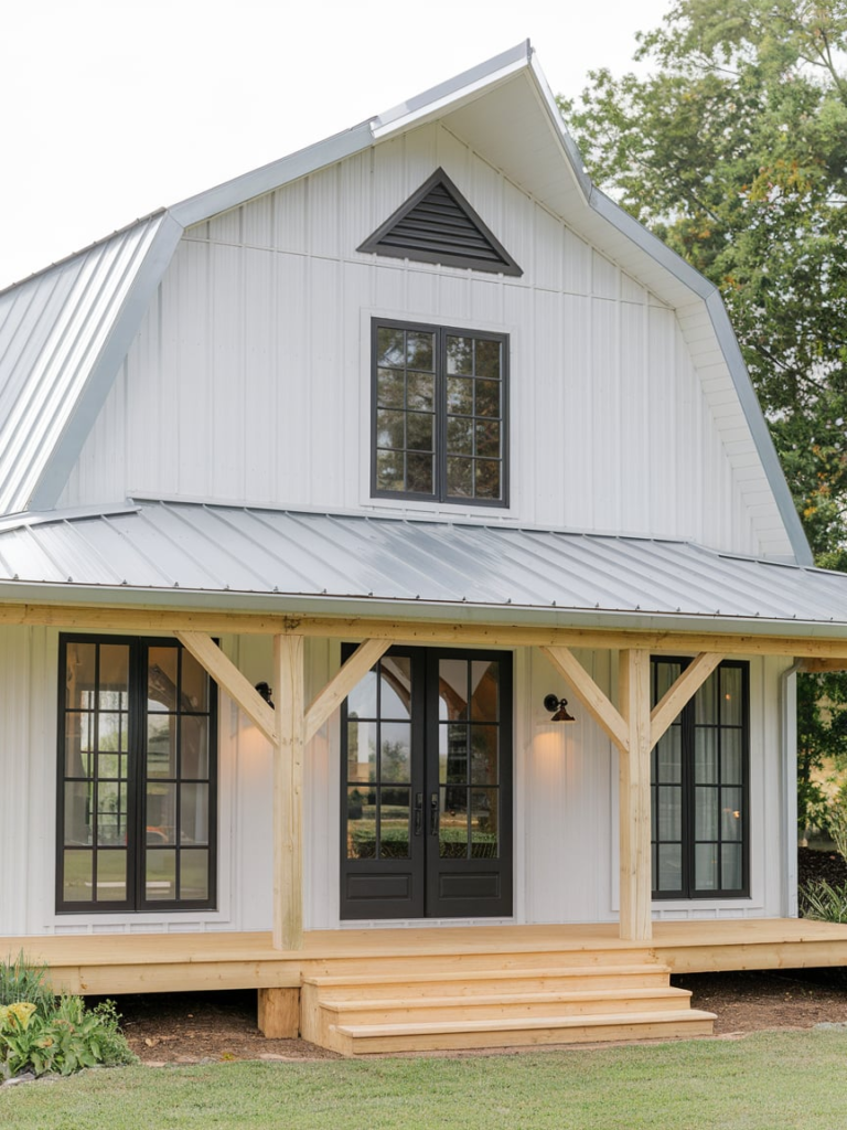 Farm-to-table porch with fresh produce