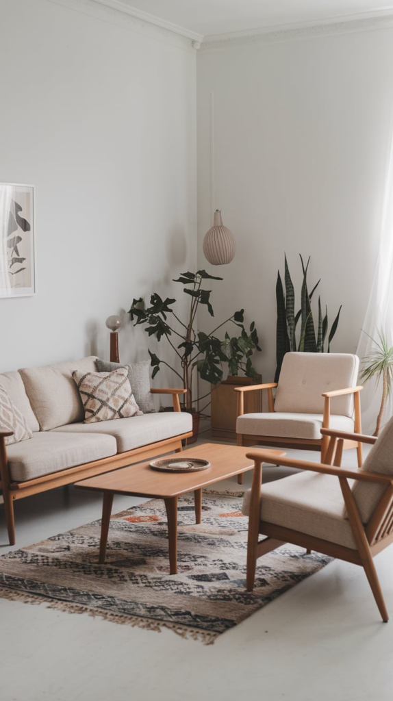 Luxurious materials like marble and hardwood