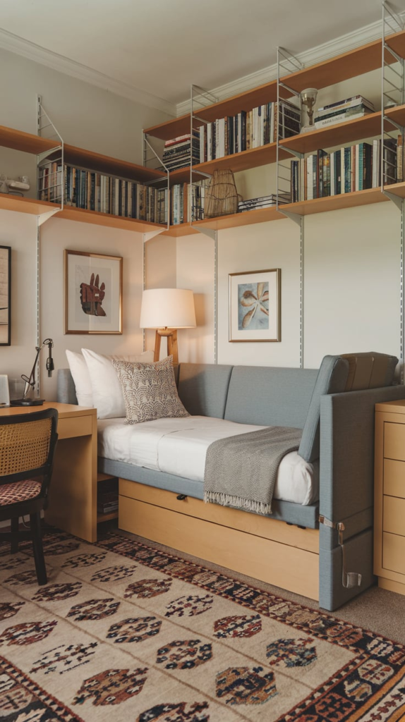 Multi-functional furniture with hidden storage