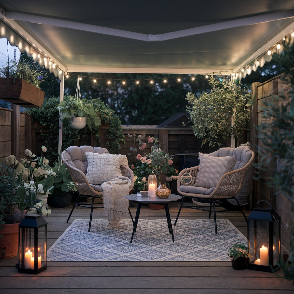 Boho Patio Decor