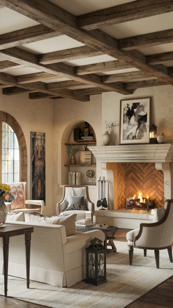 Statement fireplace
