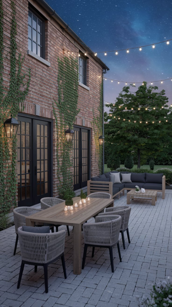 Built-in Seating Patio