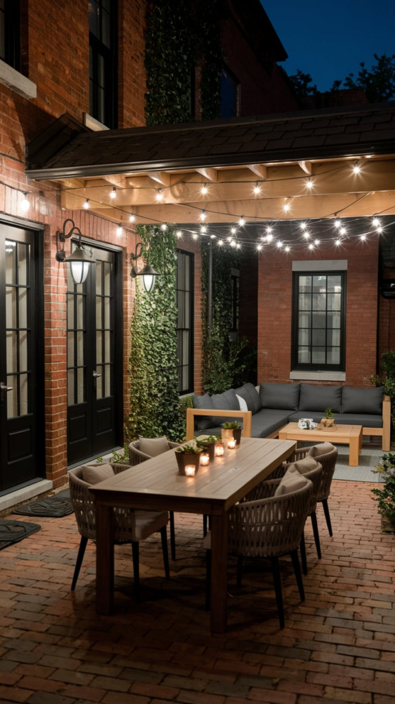 Moroccan Tiled Patio