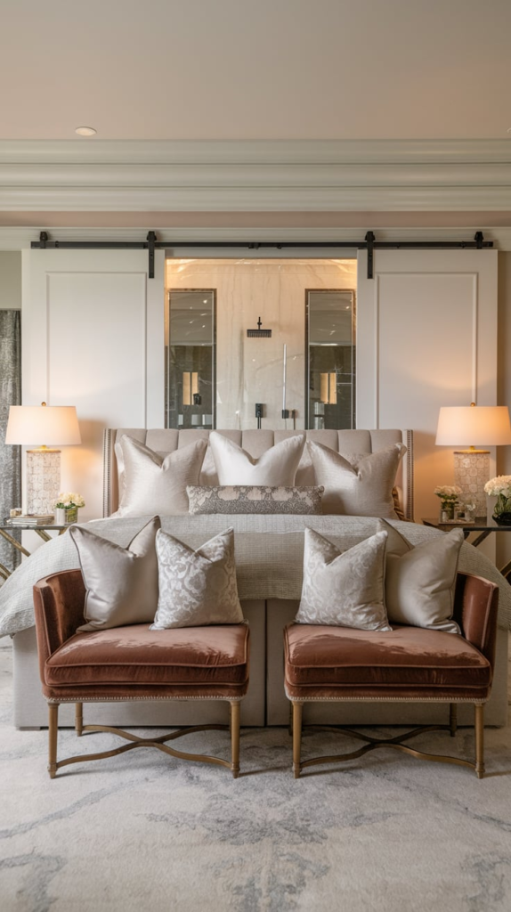 Luxurious master suite