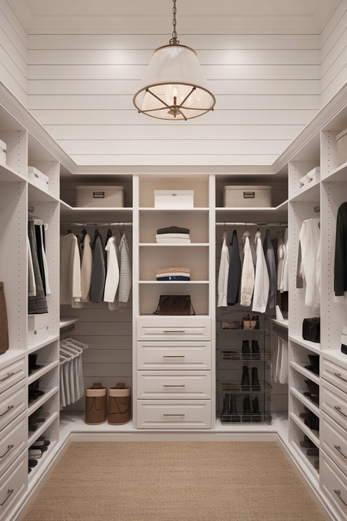 Walk-in closet design
