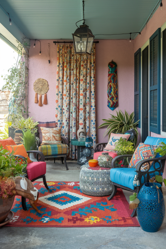 Rustic patio