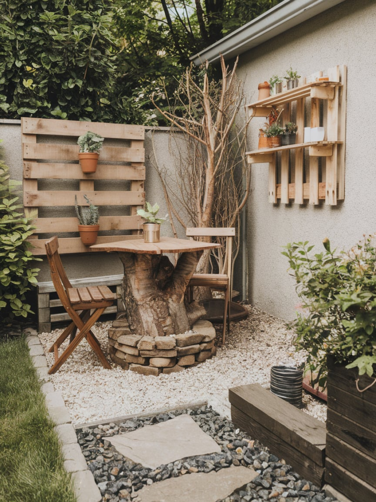 Repurposed Boat Bench