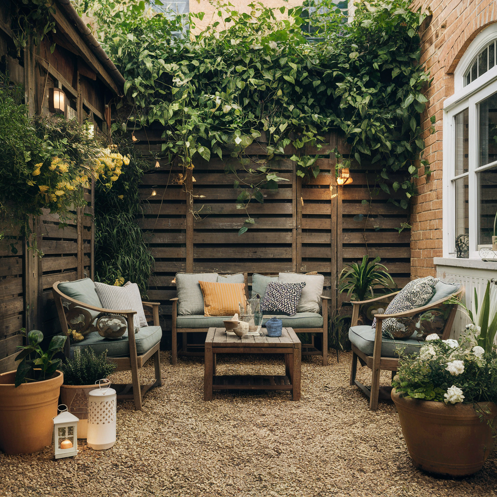 Cushioned Outdoor Ottoman