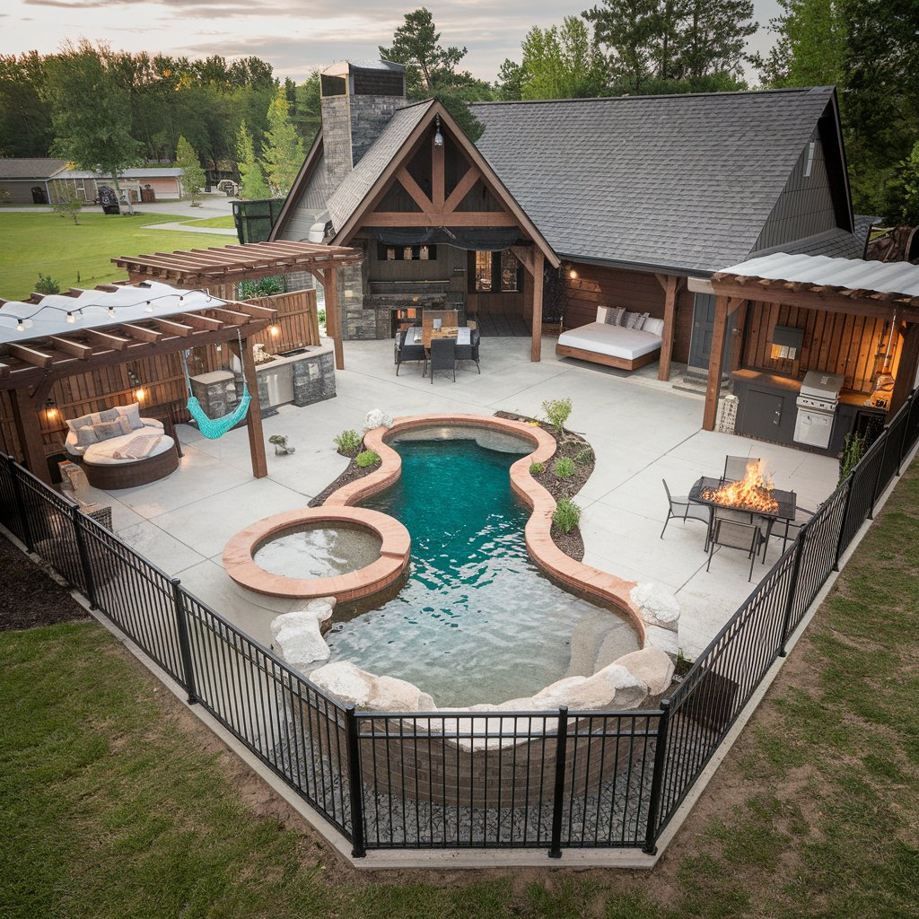 Beautiful Covered Patio