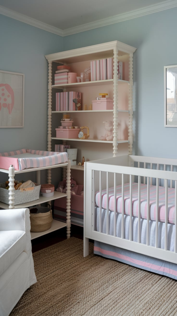 Nursery reading nook