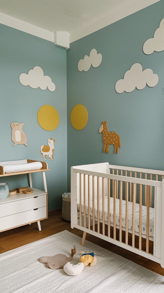 Interactive play area nursery