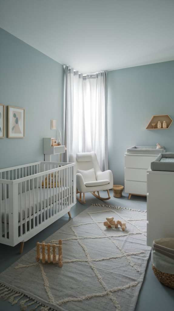Futuristic space nursery