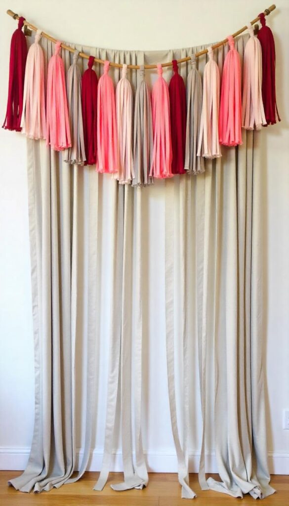 Tassel Garland Backdrop