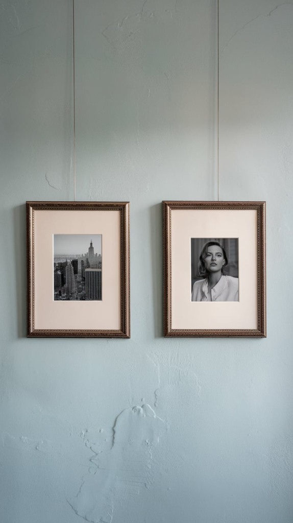 Hanging Picture Frames Backdrop